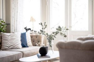 Gårdsstyling vackert hem